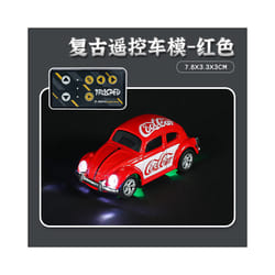 2025 New Wireless Mini Beetle Alloy Remote Control Car Small Mobile Phone Remote Control Model Car Toy - red