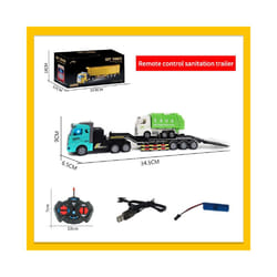 Remote Control Toy Car Semi-Trailer Heavy Truck Container Trailer Simulation Model Wireless Remote Control - 16D00059
