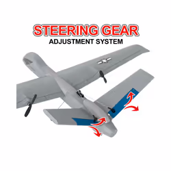 Z55 2.4G 3CH RC Plane EPP Foam Hand Throwing 660mm Wingspan Airplane Remote Control Glider Aircraft - 1 Battery