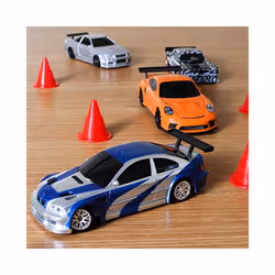 Mini Car Toys 1/43 Scale RC Drift Car Racing Cars 2.4G Remote Control 4WD Off-road High Speed Cars Vehicle - 4303