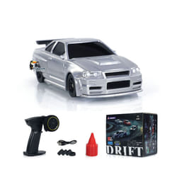 Mini Car Toys 1/43 Scale RC Drift Car Racing Cars 2.4G Remote Control 4WD Off-road High Speed Cars Vehicle - 4304