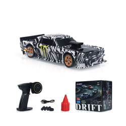 Gifts Outdoor Toys 1/43 RC Drift Car Mini RC Race Cars 2.4G Remote Control 4WD High-Speed Motor Vehicle - A