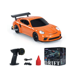 Gifts Outdoor Toys 1/43 RC Drift Car Mini RC Race Cars 2.4G Remote Control 4WD High-Speed Motor Vehicle - C