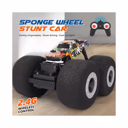 RC Car Stunt Drift Soft Big Sponge Tires Buggy Vehicle Model Radio Controlled Machine Remote Control - Racing car