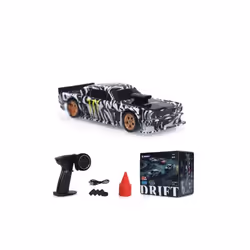 2.4G High speed Drift Rc Car 1/43 4WD Remote Control Car Four Wheel Drive Radio Controlled Mini GTR - 4301 1Battery Box