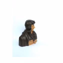 Model aircraft pilot  1/6 WWII American pilots Simple color 1/6 Scale RC Airplane Pilot Figure Model