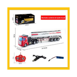 Remote Control Toy Car Semi-Trailer Heavy Truck Container Trailer Simulation Model Wireless Remote Control - 4D00049