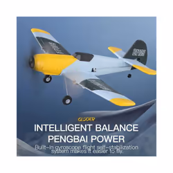 BF109 RC Plane 2.4G 3CH EPP Foam Remote Control Fighter Fixed Wingspan Glider Outdoor RTF RC Warbird - 1 Battery