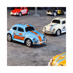 2025 New Wireless Mini Beetle Alloy Remote Control Car Small Mobile Phone Remote Control Model Car Toy - yellow