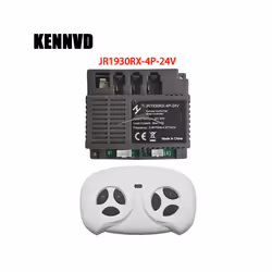 Children Electric Car Receiver and Remote Control,Universal JR Remote Control and Receiver,Children - JR1930RX-4P-24V