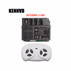 Children Electric Car Receiver and Remote Control,Universal JR Remote Control and Receiver,Children - JR1930RX-2-24V