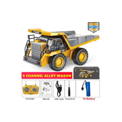 RC Car Remote Control Excavator Crawler Tractor Bulldozer Engineering Dump Truck 2.4G Radio Construction - Dump Truck 1Battery