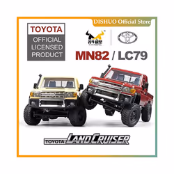 MN82 1:12 Full Scale MN Model RTR Version RC Car 2.4G 4WD 280 Motor Proportional Off-Road RC Remote - MN82 1B Red