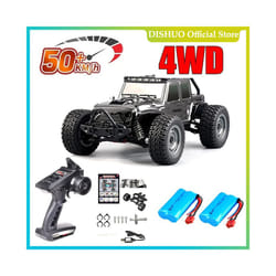 16103PRO 1:16 4WD RC Car with LED 2.4G Remote Control Cars 70KM/H High Speed Drift Monster Truck for - 16103 Black FB 2B