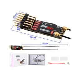 Radiomaster 2.4GHz ELRS PWM Receiver V 8CH ExpressLRS RX For RC Fixed Wing Aircraft Car - ER6G