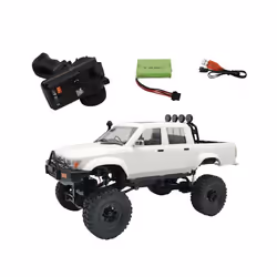 WPL C64-1 RC CAR 4WD Climbing Car Off Road Vehicle 1/16 2.4G Full Scale C64 Pickup Truck Remote Control - C64-1