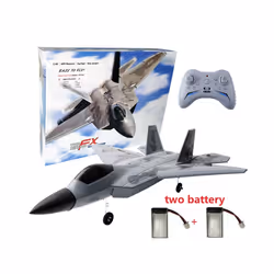 FX620 RC Plane Toy Cessna 150m Jet Su35 Electric Foam Flyer Remote Control Hawker Glider Airplane Model - 39CM F22 4-WAY