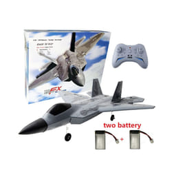 FX620 RC Plane Toy Cessna 150m Jet Su35 Electric Foam Flyer Remote Control Hawker Glider Airplane Model - 39CM F22 4-WAY