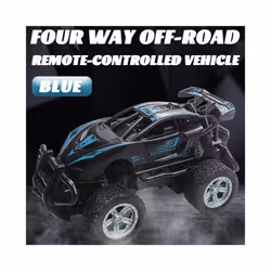 Climbing remote control car children's remote control toys, parent-child competition, remote control - blue