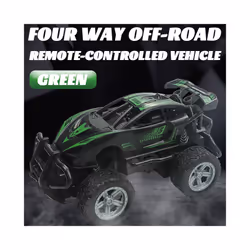 Climbing remote control car children's remote control toys, parent-child competition, remote control - green
