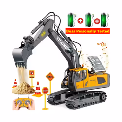 RC Car Remote Control Excavator Crawler Tractor Bulldozer Engineering Dump Truck 2.4G Radio Construction - Dump Truck 2Battery