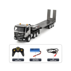 1:24 Huina RC Flat Truck Model 9Channels Alloy Engineer Vehicle 2.4G Remote Control Car Radio Controlled - 1318 RC Flat Truck