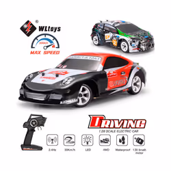 WLtoys K969 1:28 4WD 2.4G Mini RC Racing Car High Speed Off-Road Remote Control Drift Toys Alloy Vehicle - K989 3B Foam Box