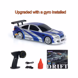 1/43 RC Drift Car with Gyro Upgraded Ver 2.4G Radio Control Mini Drift Race Car 4WD Radio Control RC - 4302G
