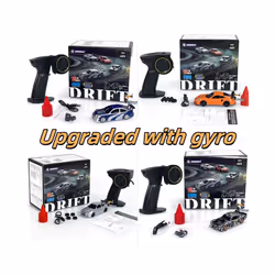 1/43 RC Drift Car with Gyro Upgraded Ver 2.4G Radio Control Mini Drift Race Car 4WD Radio Control RC - 4301G