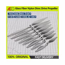 5PCS AEO New APC Nylon Glass Fiber Electric Propeller 7X5 8X6 9X6 10X7 11X7 12X6 13X6.5 14X7 Prop - 10X7 CW