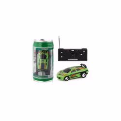1:58 Mini Cans RC Car 2.4GHz Radio Remote Control Racing Drift Buggy Vehicle Toys RC Car Model For Children - Green