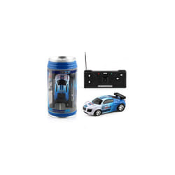 1:58 Mini Cans RC Car 2.4GHz Radio Remote Control Racing Drift Buggy Vehicle Toys RC Car Model For Children - Blue