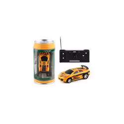 1:58 Mini Cans RC Car 2.4GHz Radio Remote Control Racing Drift Buggy Vehicle Toys RC Car Model For Children - Yellow