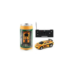 1:58 Mini Cans RC Car 2.4GHz Radio Remote Control Racing Drift Buggy Vehicle Toys RC Car Model For Children - Yellow