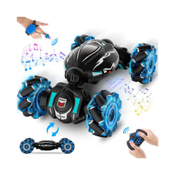 RC Car Remote Control Stunt Toy Car 4WD 1:18 Gesture Sensing RC Drift Cars Twist Climbing Off Road Kids - Black