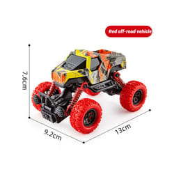 Children's toy car high-speed off-road vehicle outdoor toy off-road vehicle model inertia climbing stunt - red