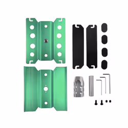 Metal Repair Station Workbench Assembly Platform For TRX-4 Axial SCX10 II RC Crawler 1/10 1/8 1/12 RC - Green Ordinary