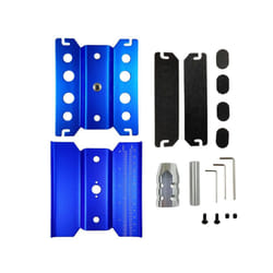 Metal Repair Station Workbench Assembly Platform For TRX-4 Axial SCX10 II RC Crawler 1/10 1/8 1/12 RC - Navy Ordinary