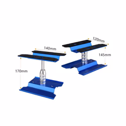Metal Repair Station Workbench Assembly Platform For TRX-4 Axial SCX10 II RC Crawler 1/10 1/8 1/12 RC - Blue Ordinary