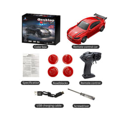 2025 New Kf20 1:64 Drift Rc Car Four-wheel remote-controlled racing car Full proportions Desk Competition - KF20-B-Color box
