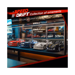 2025 New Kf20 1:64 Drift Rc Car Four-wheel remote-controlled racing car Full proportions Desk Competition - KF20-A-Storage bag.