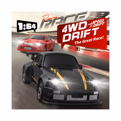 2025 New Kf20 1:64 Drift Rc Car Four-wheel remote-controlled racing car Full proportions Desk Competition - KF20-A-Storage bag.
