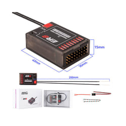 Radiomaster 2.4GHz ELRS PWM Receiver V 8CH ExpressLRS RX For RC Fixed Wing Aircraft Car - ER8