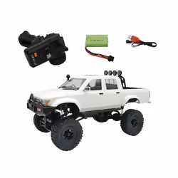 WPL 1:16 C64-1 C24 RC CAR 2.4G Full Scale 4WD Climbing Car Off Road Vehicle C64 Pickup Truck Children - Full Scale C64-1