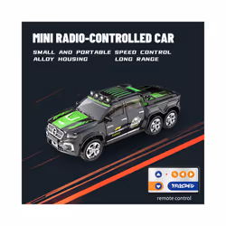 RC Cars 2.4G 5-Channel 1:64 Alloy Mini Remote Control SUV Drifts Electric Off-road Racing Buggy Vehicle - A-8801A black