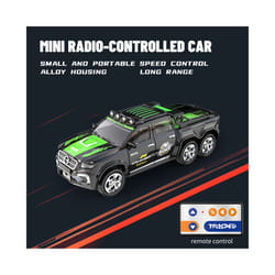 RC Cars 2.4G 5-Channel 1:64 Alloy Mini Remote Control SUV Drifts Electric Off-road Racing Buggy Vehicle - A-8801A black