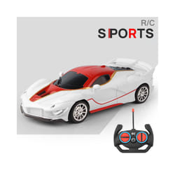Rc Car Fast with Led Light 2.4g Radio Remote Control Sports Cars Stunt High-Speed Drift Racing Electric - G