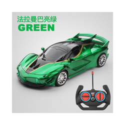 Rc Car Fast with Led Light 2.4g Radio Remote Control Sports Cars Stunt High-Speed Drift Racing Electric - S
