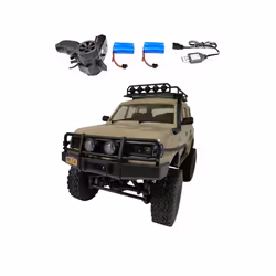 WPL C54-1 4WD 2.4G Off-road Car LC80 Remote Control Car RC Crawler Buggy Moving Machine Kids Battery - C54-1 YE 2B