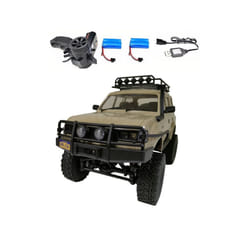 WPL C54-1 4WD 2.4G Off-road Car LC80 Remote Control Car RC Crawler Buggy Moving Machine Kids Battery - C54-1 YE 2B